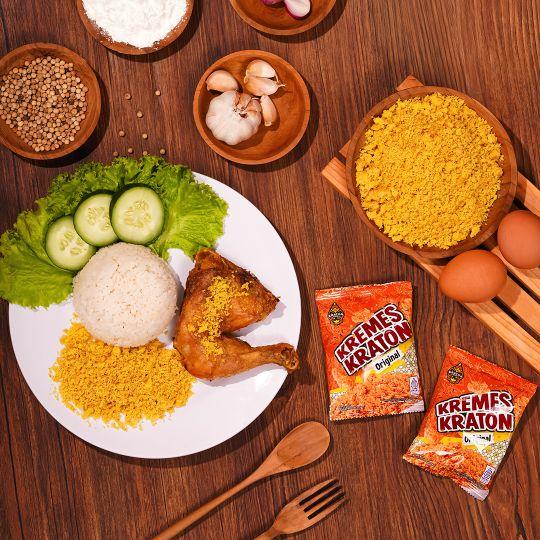 (40 Sachet) Kremes Kraton Sachet 16g - 4 Renceng Original, Pedas Daun Jeruk, Keju, Jagung Bakar, Sapi Panggang, Mi Goreng (40 Sachet) Kremes Kraton Sachet 16g - 4 Renceng Original, Pedas Daun Jeruk, Keju, Jagung Bakar, Sapi Panggang, Mi Goreng