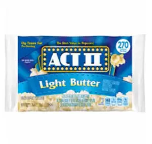 (BUNDLING 2 PCS GRATIS 1 PCS)  ACT II JAGUNG BERONDONG LIGHT BUTTER 86GR -WARNA BIRU MUDA