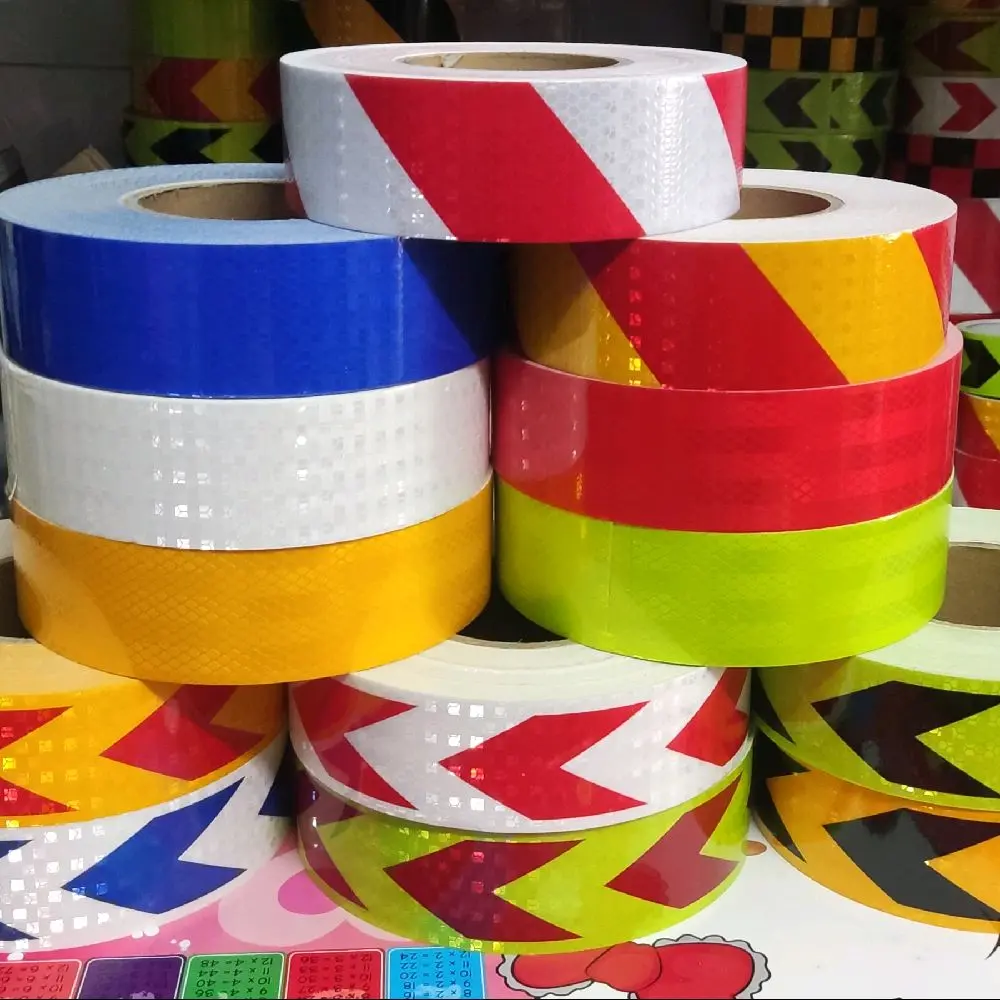 ĐỒNG GIÁ 33K/5 mét cuộn decal phản quang khổ 5cm Nhãn Dán