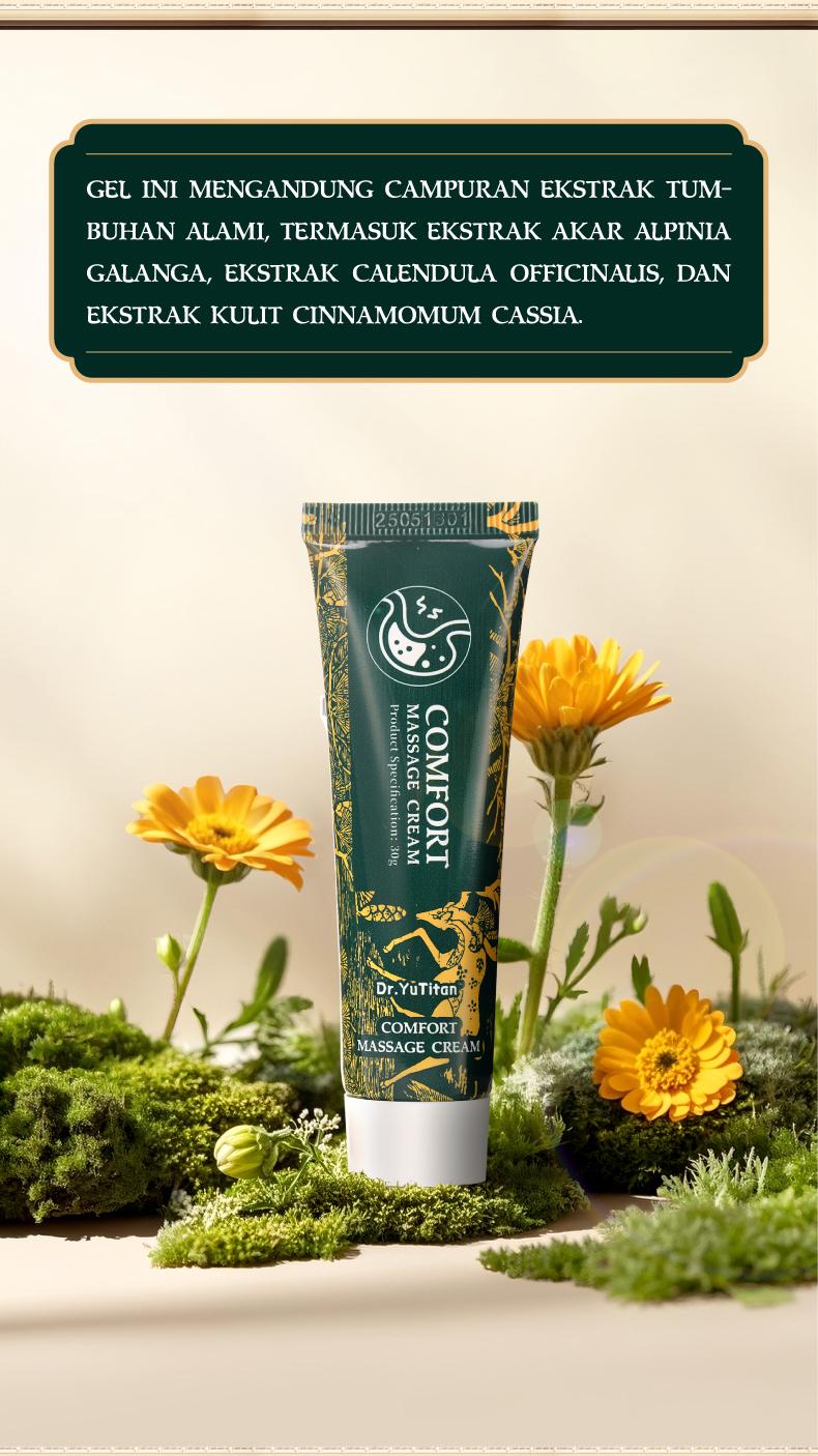 Dr.YuTitan Comfort Massage Cream 30g for Breast Nodules Hyperplasia & Breast Pain Natural Massage Cream