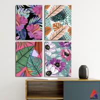 Gambar HIASAN DINDING BUNGA FLORAL DEKORASI RUMAH WALL DECOR PAJANGAN POSTER KAYU BUNGA Gantungan Paku Gantungan - R72 A dari Apolito Kota Malang 1 Tokopedia