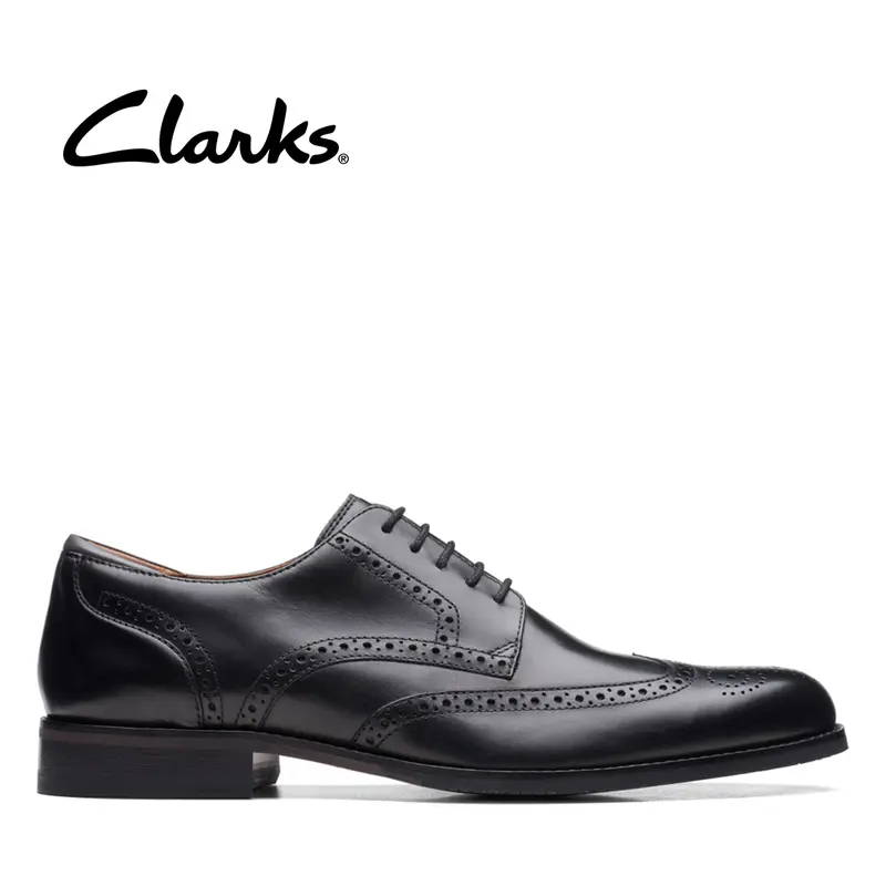 Clarks Mens Atticus LTLace Derby Shoes - Black - TikTok Shop  display picture 1