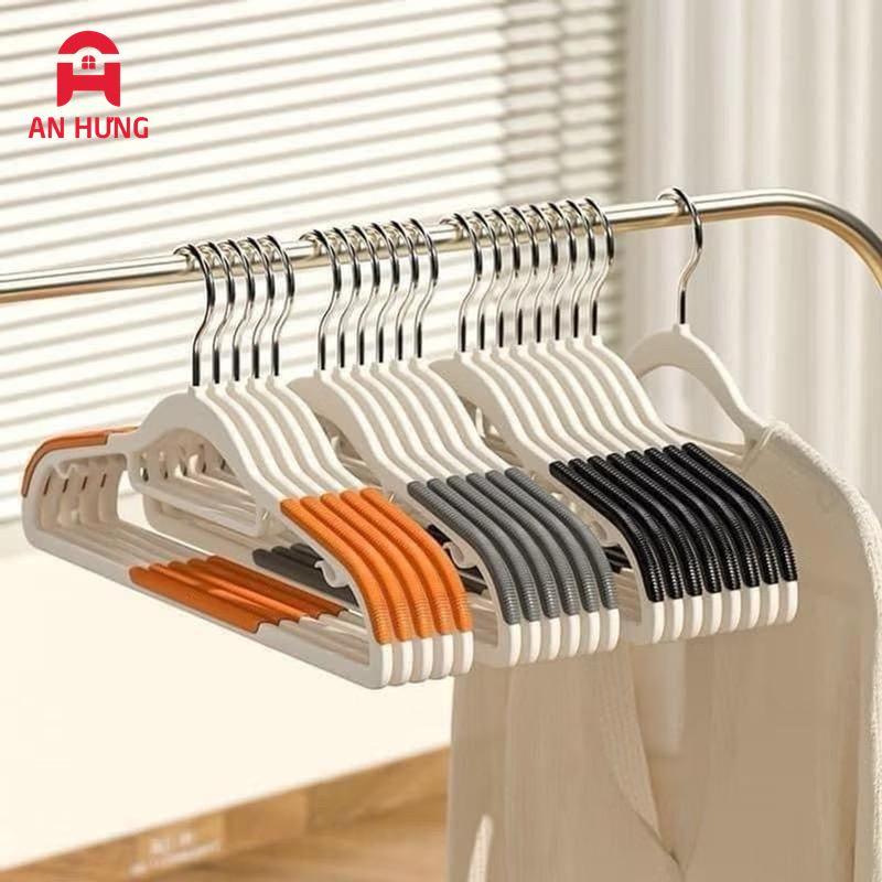 Combo 30 Móc Treo Quần Áo- Móc Treo Quần Áo Chống Trượt Đa Năng Xoay 360 Độ Chất Nhựa Cao Cấp Bền Bỉ Chịu Được Vật Nặng  - AN HƯNG DECOR 0
