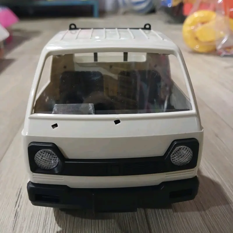 MAINAN ANAK REMOTE CONTROL MOBIL PICK UP MOBIL ANGKUT LAMPU BISA MENYALA Ban Baterai Kontrol Led 0
