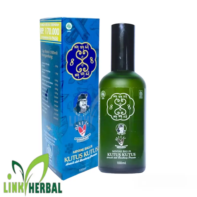 Kutus-Kutus Minyak Balur Tamba Waras Kemasan Baru Box Biru Isi 100ml I MKK AKSARA BALI 2