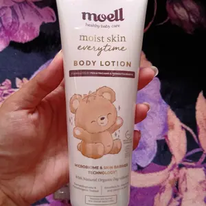 Moell Barrier Protection deals! Body Lotion 185gr & Face Cream 40gr- Face Cream With Plant Based Probiotics, Organic Avocado Oil - Skincare Untuk Wajah & Badan Bayi dan Anak Formulasi Dokter