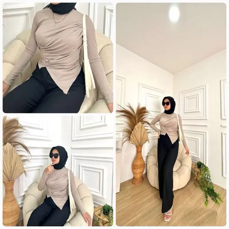 SO ALMA TOP T-shirt rib lidi 4