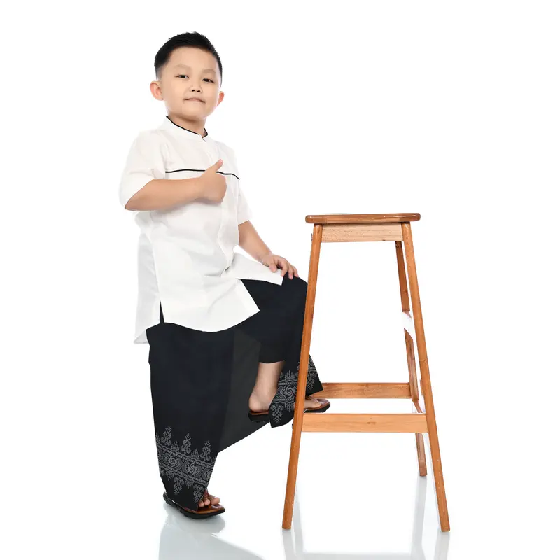 ELNAFFA Sarung Sarwal Anak (Sarung Celana) Usia 4-12 tahun (BISA COD) 2