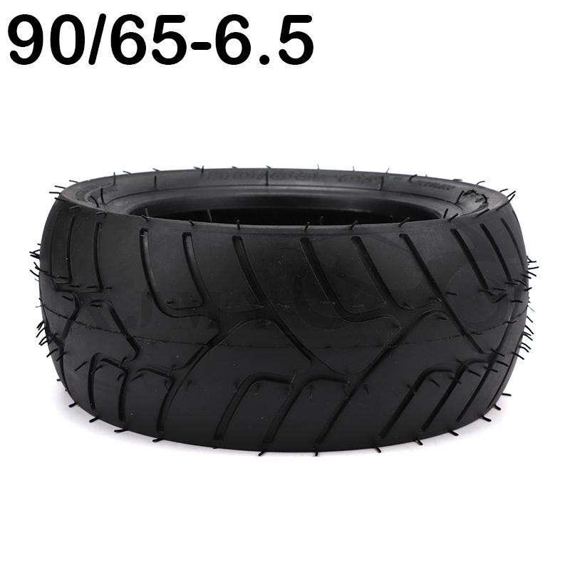 Lốp không săm, Chất lượng cao, Kích thước 90 / 65-6.5, Lốp chân không 11 inch, Thích hợp cho xe tay ga Điện, Phụ kiện xe máy mini 47cc và 49cc 0