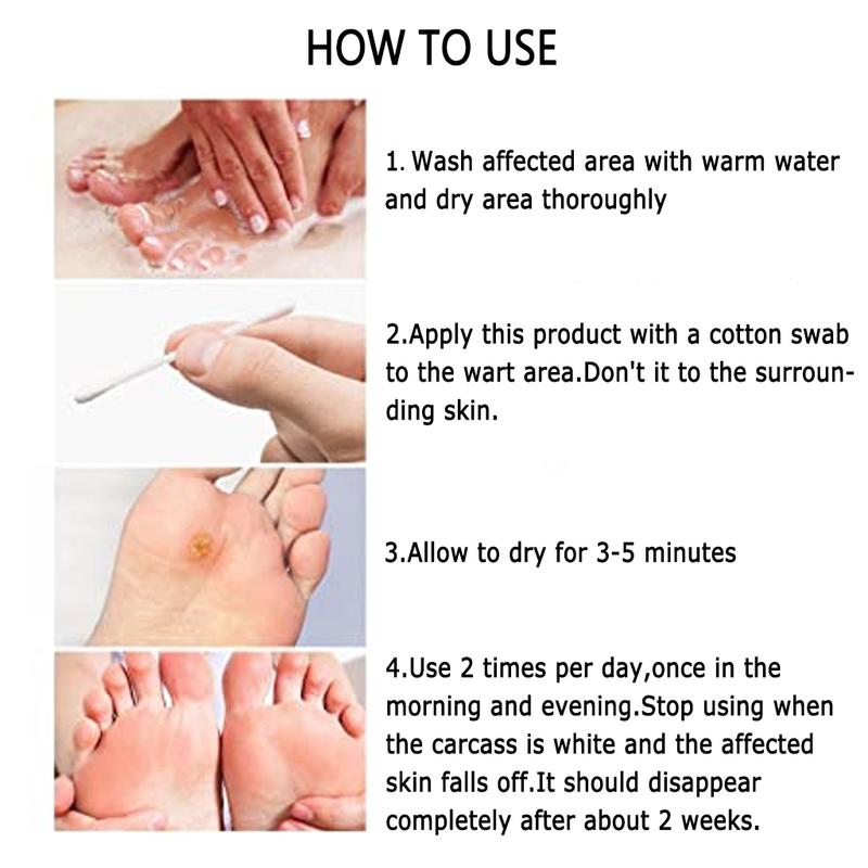 Product Introduction of Jemeesen Natural Herbal Skincare Wart Acne Remover Remove Warts Heal Skin Gentle & Effective Solution Plant Based Relief Skin Repair Skincare Acne 3