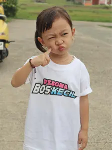 KAOS ANAK PESONA BOS KECIL - kaos anak laki laki / perempuan / tebal bahan combed 24s