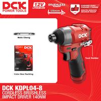 Gambar DCK KDPL04-8 Cordless Brushless Impact Driver 140Nm / Obeng Impact Baterai - UNIT ONLY dari Drill&Co Kota Administrasi Jakarta Barat 1 Tokopedia