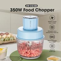Gambar (GREBEK GUDANG KETARKETIR) SAMONO 2.5 Liter Food Chopper Multifungsi Penggiling Daging Penghalus Makanan dan Bumbu Garansi 1 Tahun Warna Blue (SW-CG350) - SW-CG350 BLUE dari Samono Indonesia Kab. Tangerang 2 Tokopedia