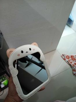 Product Review of [COD] SM K153 Cermin Meja Rias Bentuk Kucing Lucu Kaca Duduk Aesthetic Portable Serbaguna from ^**^ 0