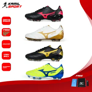 Mizuno Sepatu Bola Terbaru Neo dengan Bonus Kaos Kaki dan Box Bisa COD Sole Antislip Cocok untuk Kaki Lebar SepatuFutsal SepatuOlahraga