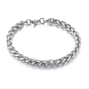 GELANG TITANIUM PANYAM GOLD SILVER ANTI KARAT PRIA DAN WANITA Bracelets