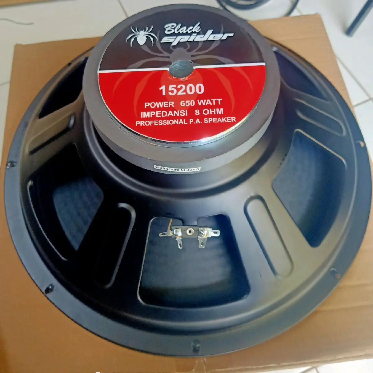 SPEAKER BLACKSPIDER 15 INCH 15200