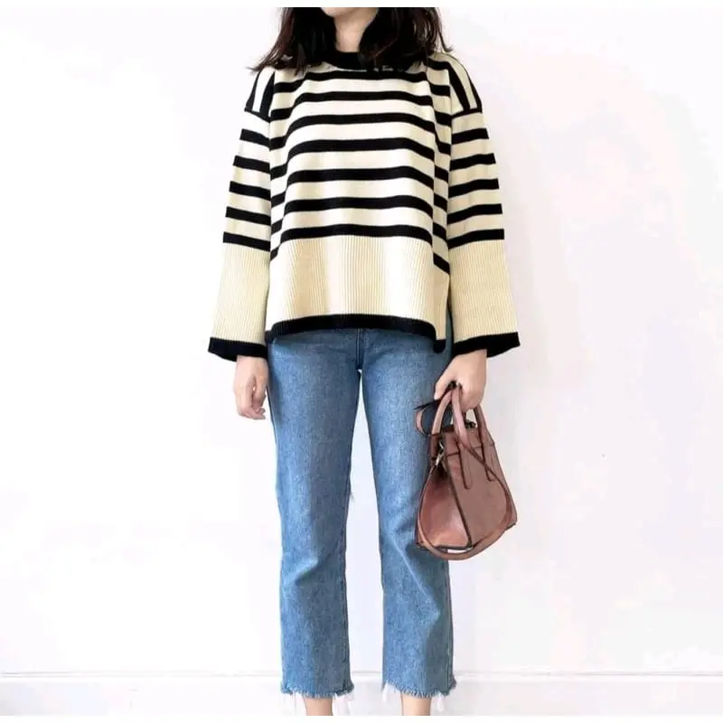 CH LAYLA STRIP KNIT RAJUT 5