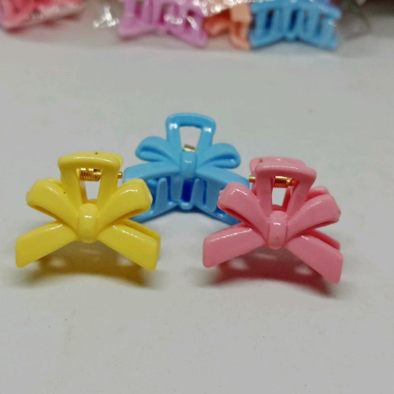 jepit rambut mini isi 3pcs bentuk pita 3
