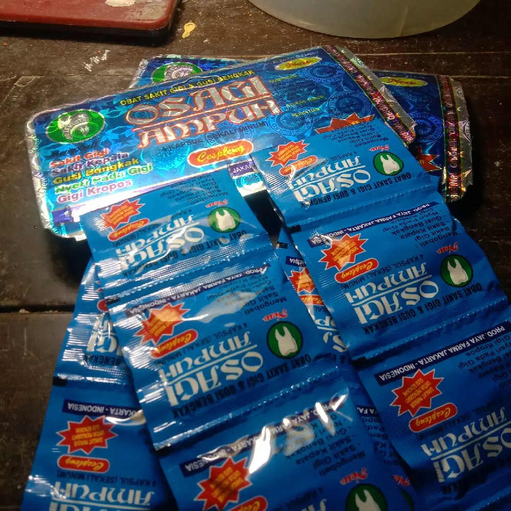 Osagi biru jamu sakit gigi