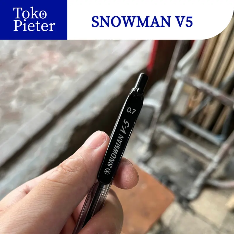 (1PACK) Pulpen Snowman V5 Surabaya - Alat Tulis - Stationery 2