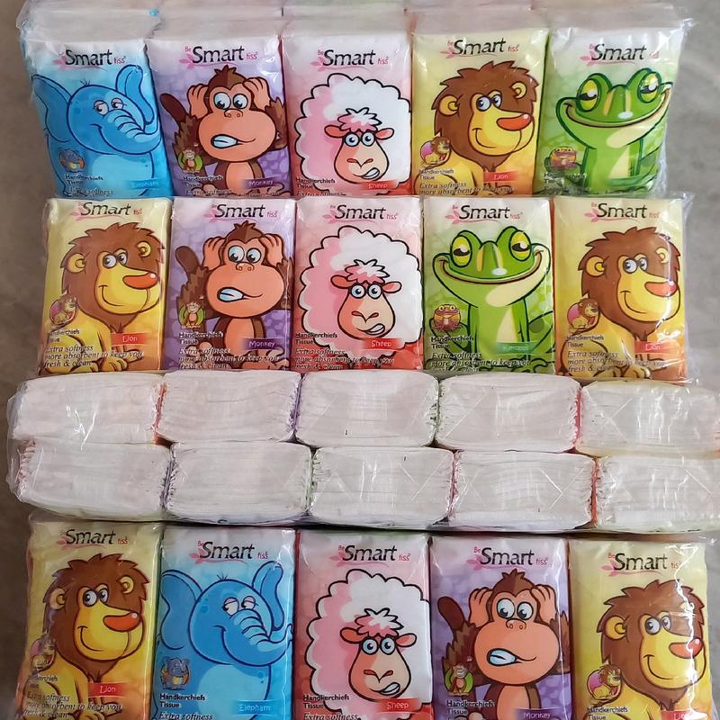 Tisu Pocket Smartiss 1 Pack isi 10 Tissu Tissue Bayi tisu Wipes - Shop ...