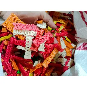 Kerupuk Kepang Warna Original 1kg Mentah - Snack Tradisional Indonesia