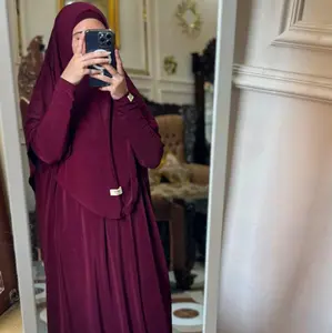 Set abaya aghnia bahan premium