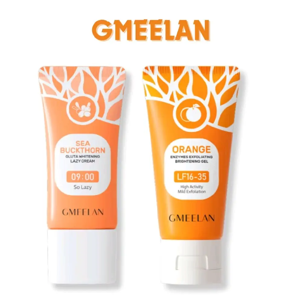 GMEELAN Exfoliating Gel 50g Gluta Whitening Gmeelan Lazy Cream 30gr