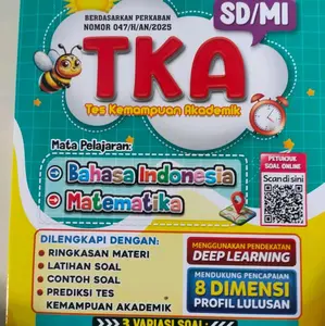 buku TKA SD/MI, SMP/MTs, SMA/SMK/MAK