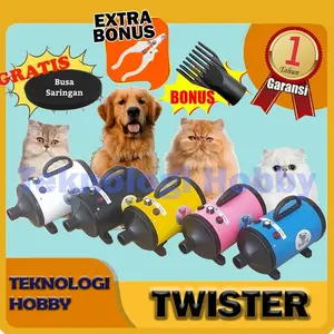 BLOWER PET DRYER PENGERING ANJING KUCING TWISTER TR-800 /TR-801 ORIGINAL