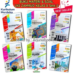 BUKU LKS ZAMRUD PUTRA NUGRAHA KELAS 8 SMP/MTs Semester 2 KURIKULUM MERDEKA