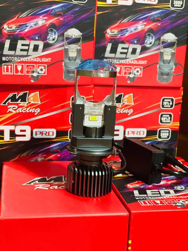 Bóng đèn Led Bi Cầu T9 Pro- Ánh sáng nét- Bám Đường- Lắp cả xe máy và ô tô