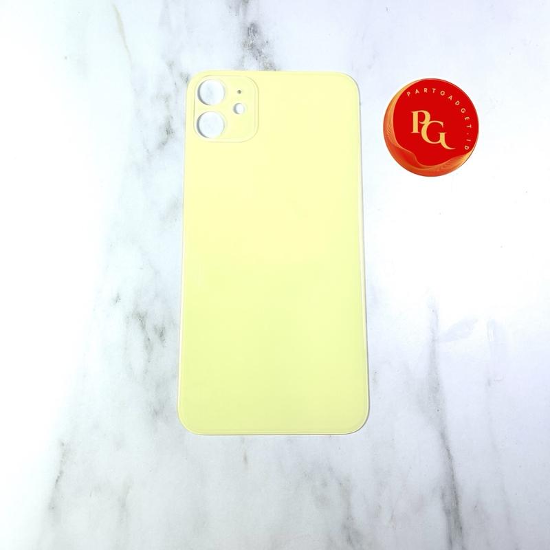 Sparepart Kaca Casing Belakang Backdoor iP 11 Kaca Sparepart untuk Pengganti Back Case Pecah 4