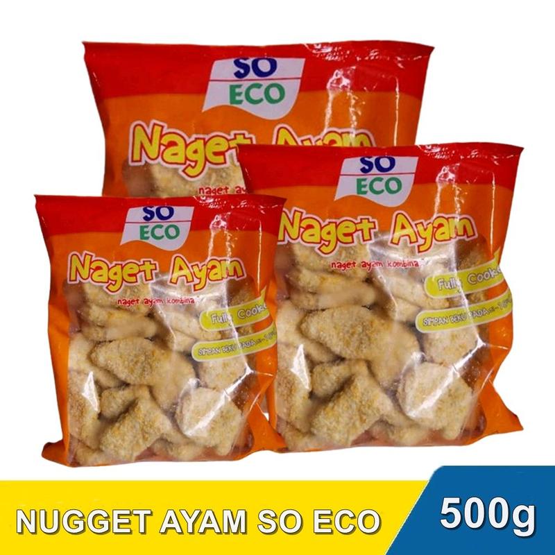 Nugget Ayam So Eco 500gr original di jamin enak Frozen Daging Food 3