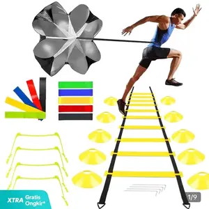 Agility Speed Ladder Drills training Tangga Kelincahan Ketangkasan Latihan Atlit Tangkas