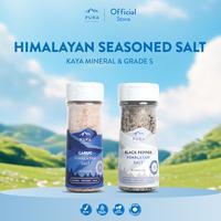 Gambar Pura Himalayan Salt Garlic, Pepper (125gr) - Garam Himalaya -  Organik - Natural - Tanpa Rafinasi -Rendah Natrium - Garlic + Pepper dari PURA THE PUREST Kab. Sidoarjo 1 Tokopedia