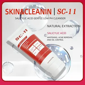 SC-II Pembersih Wajah Whitening.Auto Cerah Setiap Cuci! Facial Wash Angkat Minyak & Kotoran