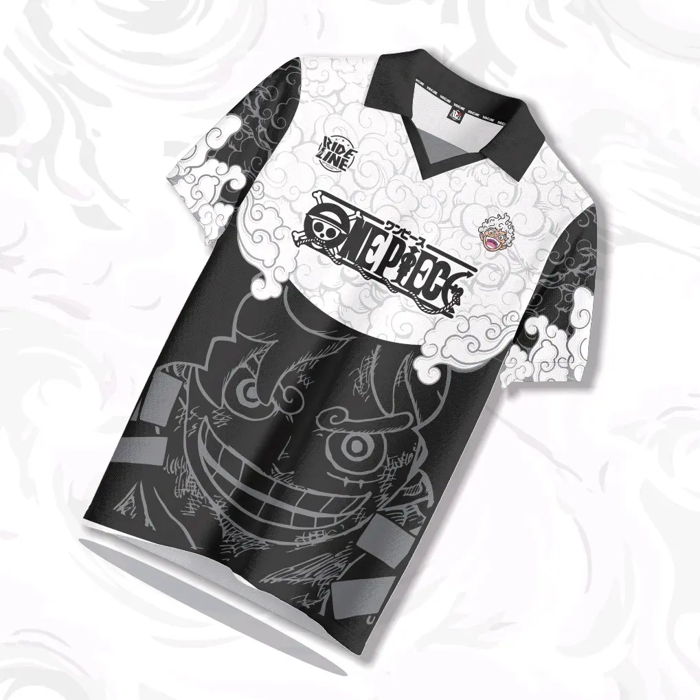 Jersey Anime One Piece Luffy Gear 5 - Rideline - Sport