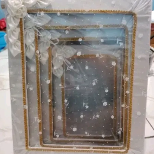 Kotak Hantaran Seserahan Model Tutup 1set isi 4kotak ( Random) 3