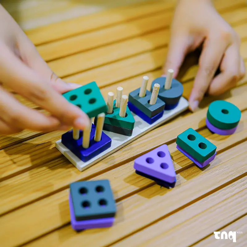 TNQ Kids Puzzle Geometri - Mainan Edukasi Anak 2