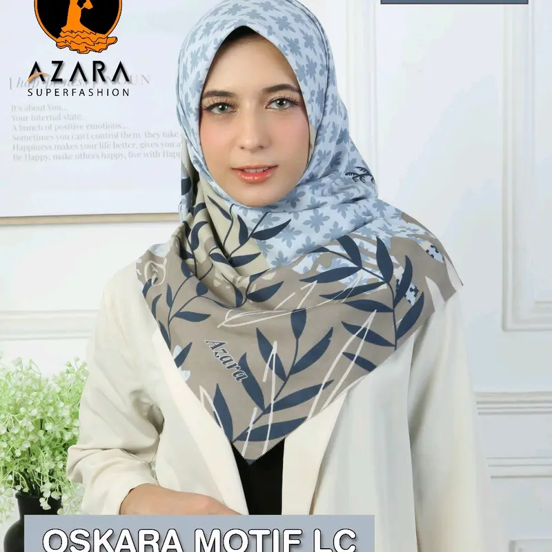 isi {10+1} hijab azara voal motif segi empat 6