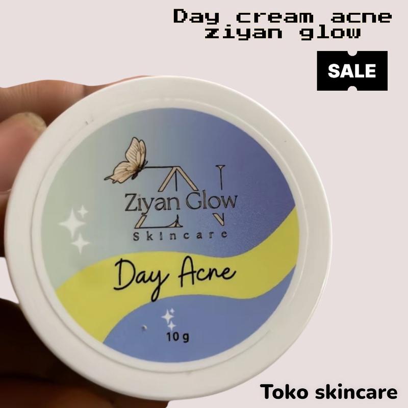 DAY CREAM ACNE ZIYAN GLOW KRIM SIANG WAJAH BERJERAWAT BPOM DAN HALAL 2