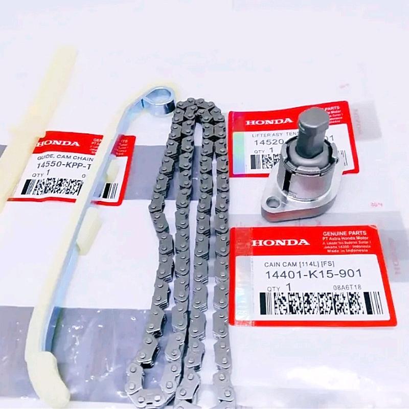PAKET 3ITEM K15 HONDA CB 150 R OLD TONJOKAN KETENG - RANTE KETENG - KARET LIDAH TENSIONER Motor Motorcycle 2