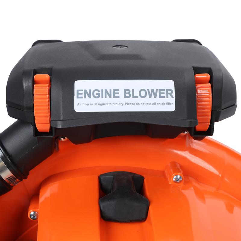 EB850EZ Gas Backpack Leaf Blower - 80cc, 900 CFM, 3.5KW High-Powered Engine, 92.2m/s Wind Speed, for Lawn & Yard Cleanup 7