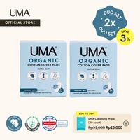 Gambar UMA Ultra Slim Pads 24cm, 29cm, 35cm Duo (Pack of 2) | Pembalut Organik - 2x Regular (10s), No add ons dari UMA Women Kota Administrasi Jakarta Selatan 1 Tokopedia