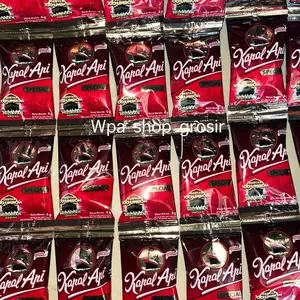 55 pcs / 5 renteng Kopi kapal api mini 6gr kopi asli tanpa gula
