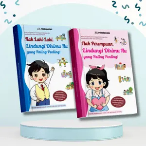 Pandabooks COMBO Lindungi Diri Anak: Nak Laki-Laki & Nak Perempuan Edukasi Seksualitas & Keselamatan Buku Lengkap untuk Orang Tua