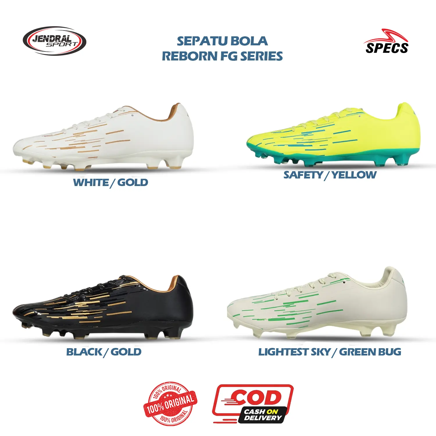 SEPATU BOLA DAN FUTSAL BARU SPECS LIGHTSPEED REBORN SERIES