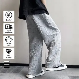 celana gombrong pria celana panjang pria hitam celana training celana olahraga pria baggy pants celana putih pria celana trening panjang pria celana pria celana oversize pria celana casual pria Celana Panjang Unisex baggy  pants vintage